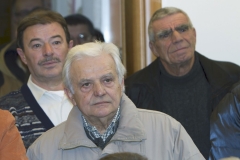 foto "cavazione parti" divisione novennale 2011 - 2020 Partecipanza Agraria di S.Agata Bolognese nella sala delle colonne appena ristrutturata fotografie di Umberto Guizzardi